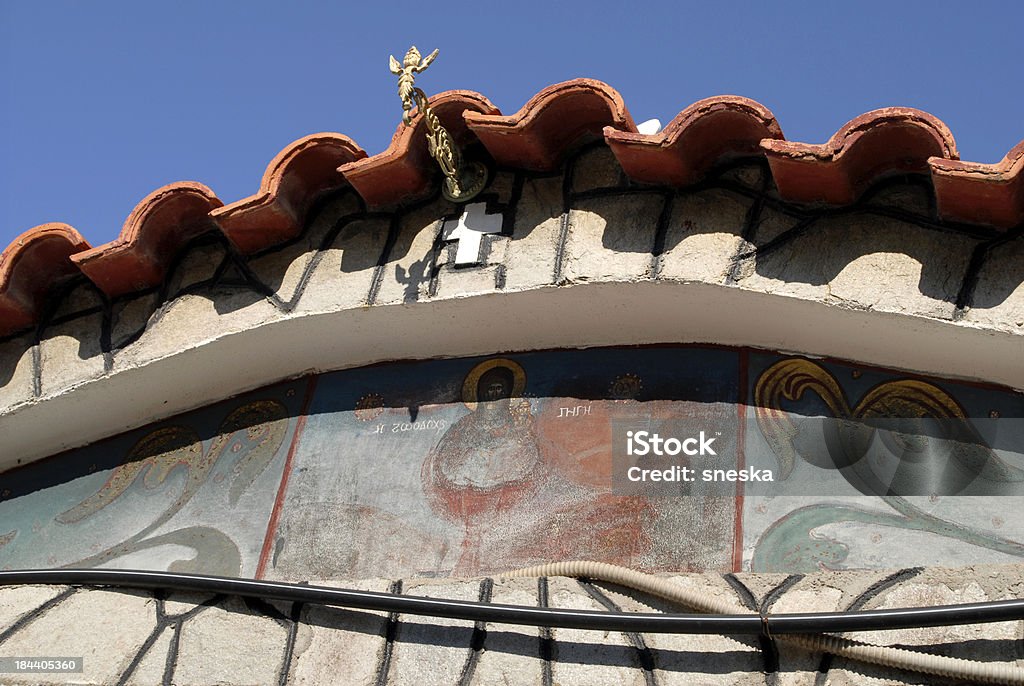 believe "Orthodox church in Nea Plagia, Macedonia, Halkidiki, Greece" Angel Stock Photo