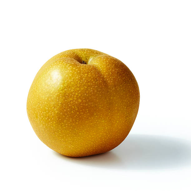 Japanese pear stock photo