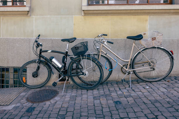 istock Bicycles on the street 1844091812
