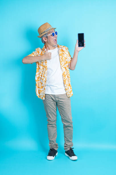 istock Asian energetic senior man 1844091816