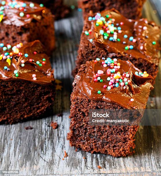 Mega Brownies Stock Photo - Download Image Now - Cake, Candy, Dessert - Sweet Food