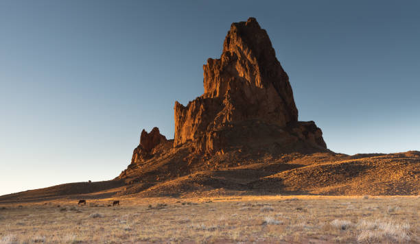 istock Shiprock, New Mexico at Sunset 1844101883