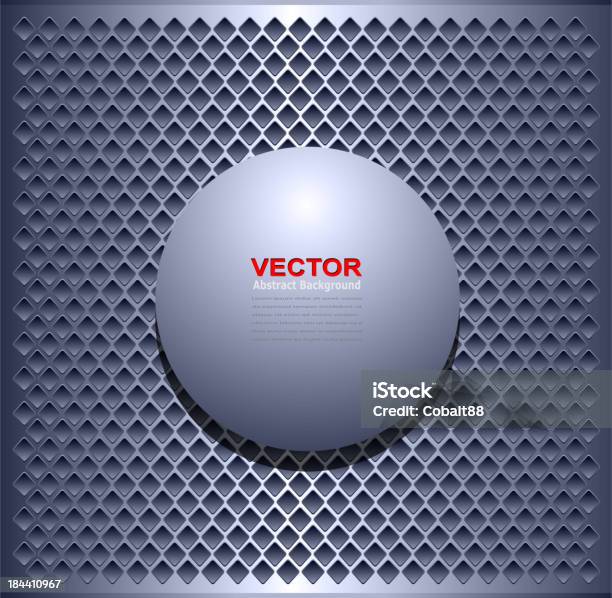 Sfondo Metallico - Immagini vettoriali stock e altre immagini di Acciaio - Acciaio, Apertura del diaframma, Astratto