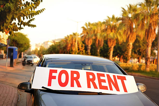istock car for rent in the street 184411040
