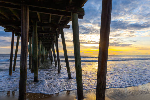 istock Sunrise views at Virginia Beach 1844125634
