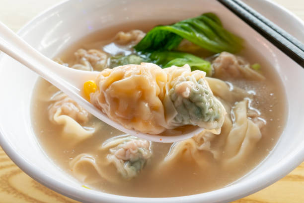 istock angle view bowl of different style wontons 1844130258