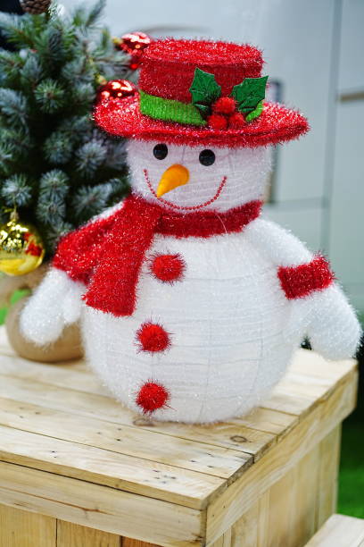 Snowman doll Christmas ornaments