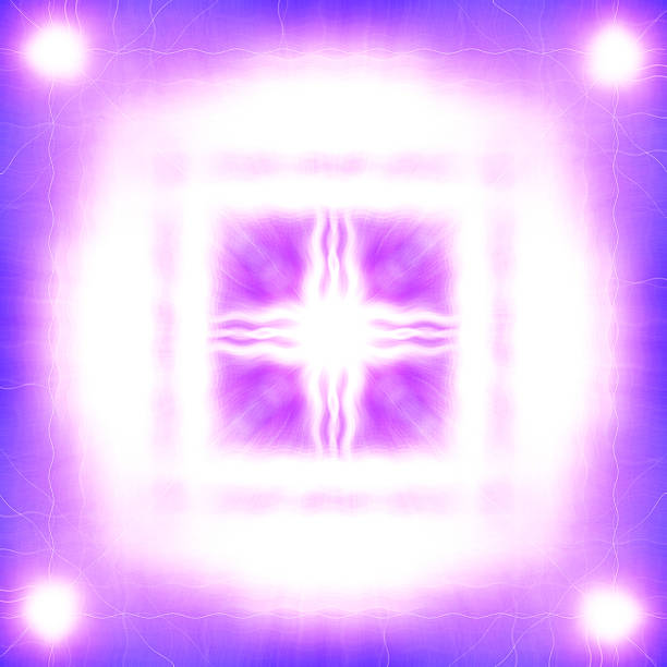 istock Abstract background. circle of light in movement 184415402