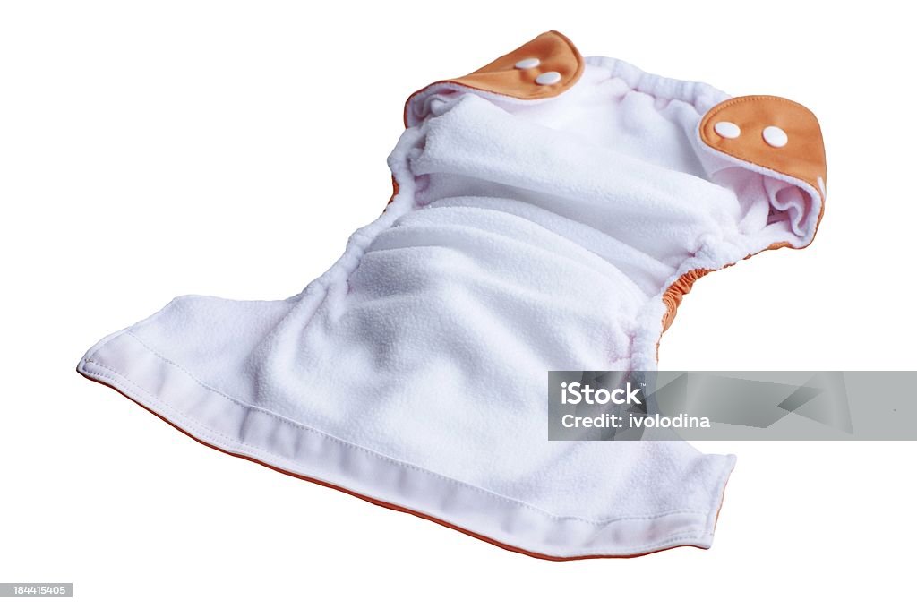 Внутренний слой ткани моющийся подгузники - Стоковые фото Белый роялти-фри