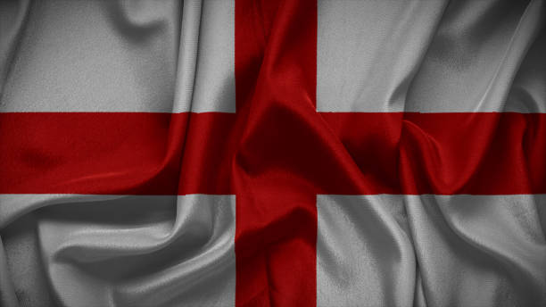 istock Close-up view of England National flag. 1844183672
