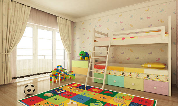 child room stock photo