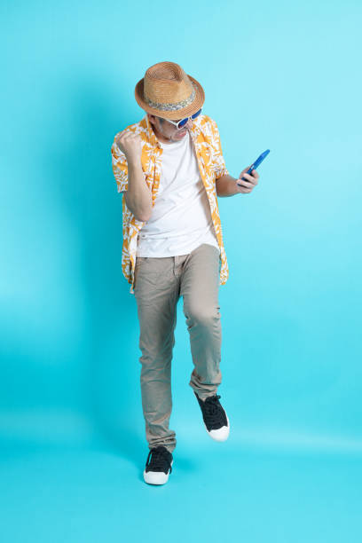 istock Asian energetic senior man 1844203833