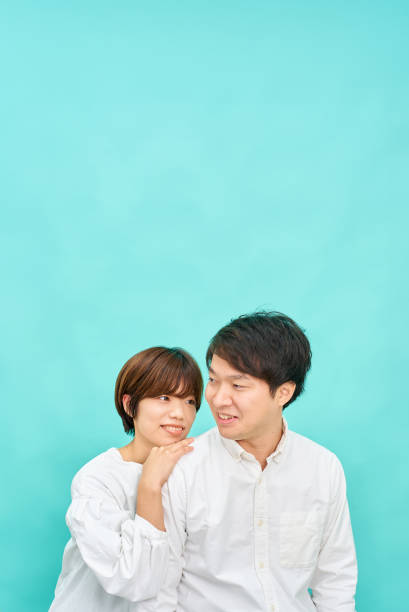 istock man and woman in a friendly atmosphere 1844204875