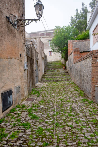 istock Pedestrian Cobblestone Street 1844212097