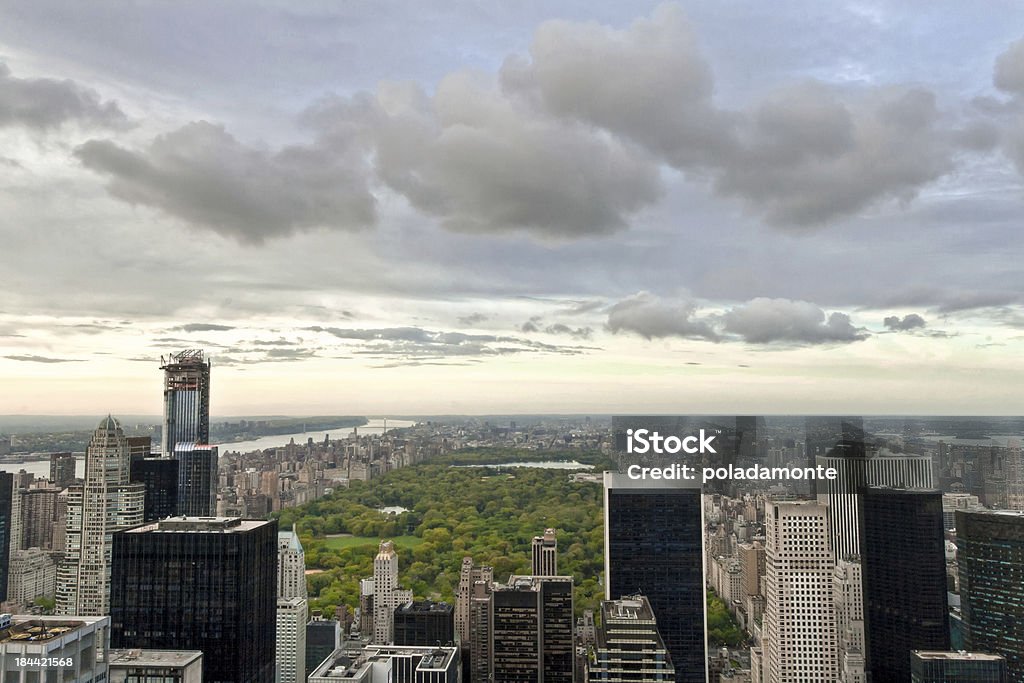 Upper Manhattan de vista e Central Park, Nova Iorque, EUA - Royalty-free Ao Ar Livre Foto de stock