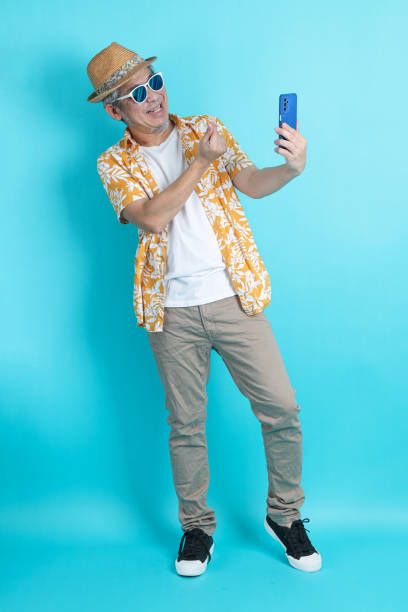 istock Asian energetic senior man 1844228196