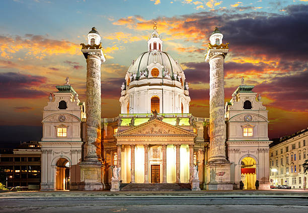 istock Vienna, Karlsplatz - St. Charles's Church 184423181
