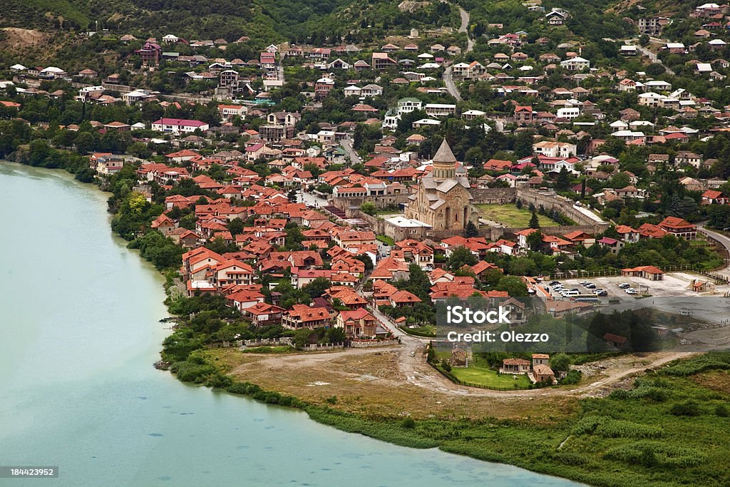 Vista de la histórica ciudad desde arriba - Foto de stock de Ciudad libre de derechos