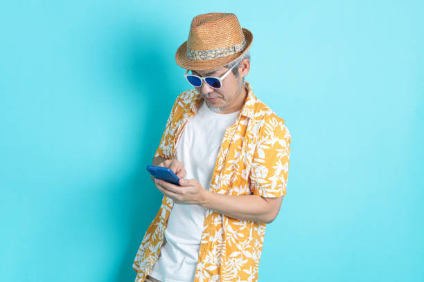 istock Asian energetic senior man 1844240796