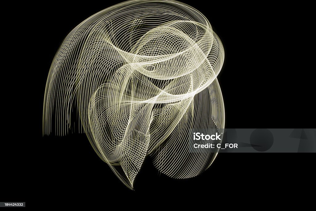 Light Painting as luzes de LED - Foto de stock de Abstrato royalty-free