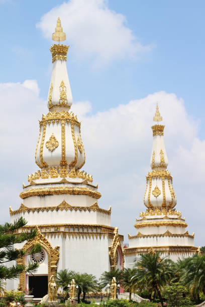 istock pagoda in a Thai temple 1844249148
