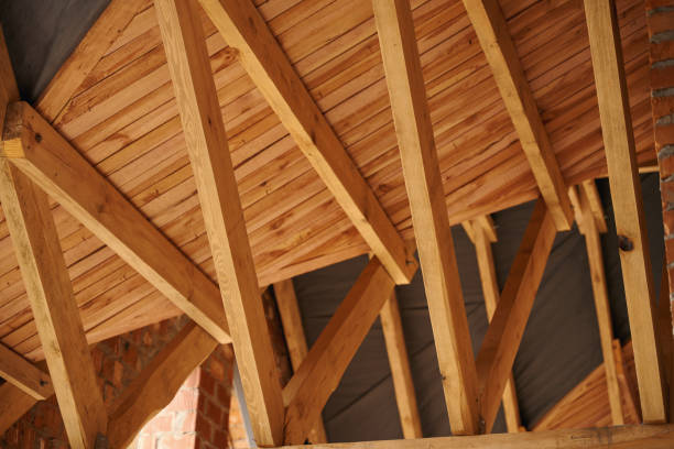 istock Interior view of dwelling house garret under construction 1844270308