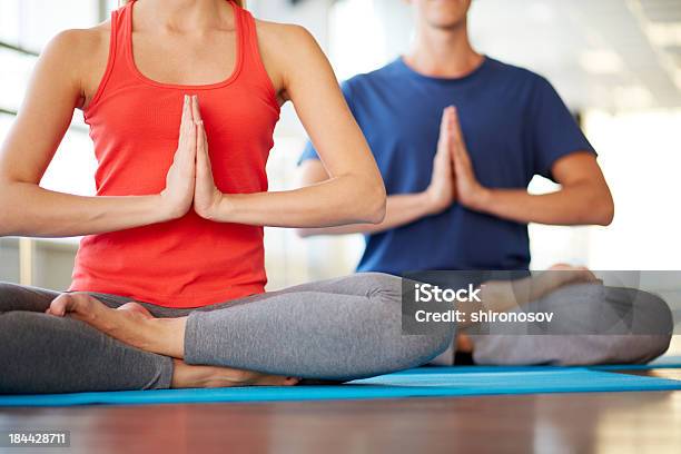 In Harmony Stock Photo - Download Image Now - Men, Women, Yoga
