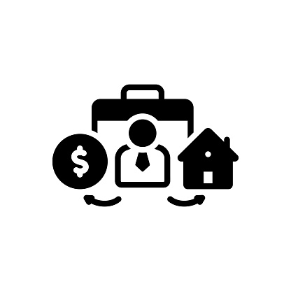 Icon for crucial, vital, basic, fundamental, briefcase, money, house, job, staff, imperative, momentous, essential