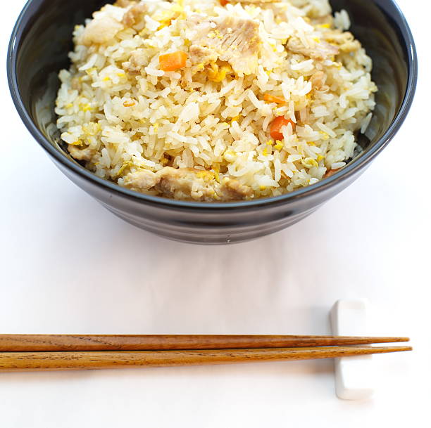 istock fried rice with pork, Thai cuisine 184434505