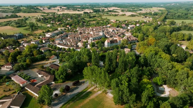 Bastide town of Issigeac in the Dordogne