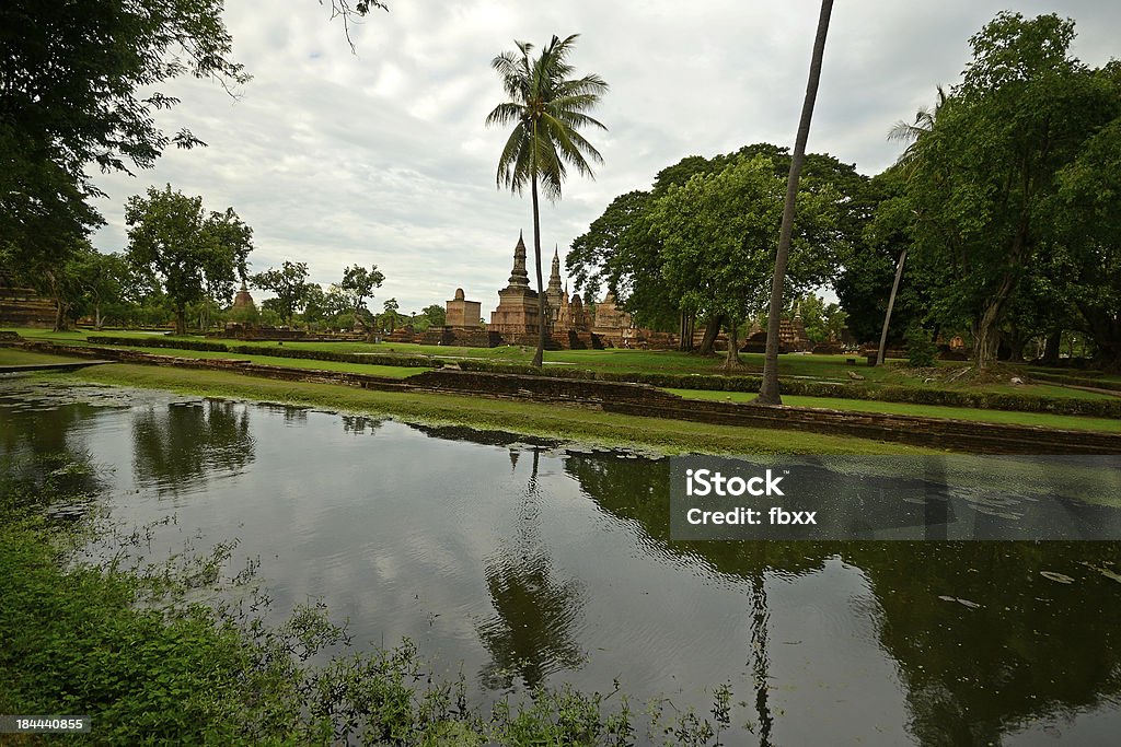 Park Historyczny Sukhothai - Zbiór zdjęć royalty-free (Antyki)