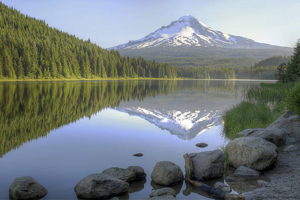 istock Mount Hood Reflection on Trillium Lake 184445009