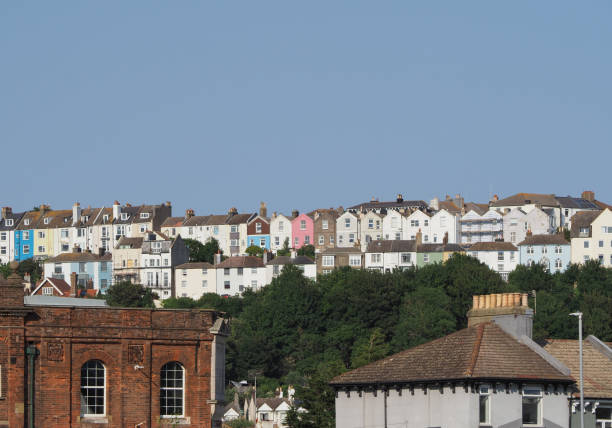 istock Terraced houses row in Hastings 1844499119