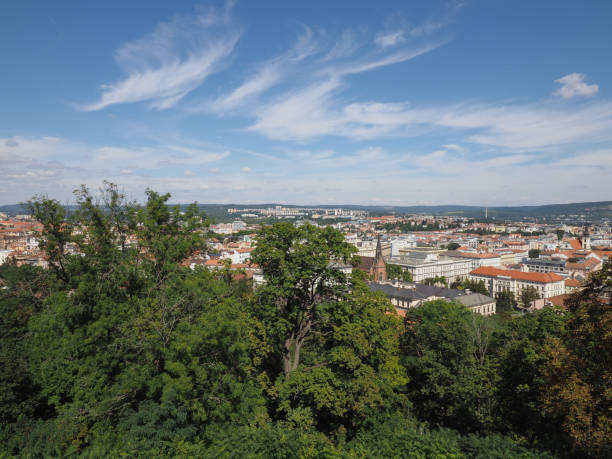 istock Aerial view of Brno 1844503966