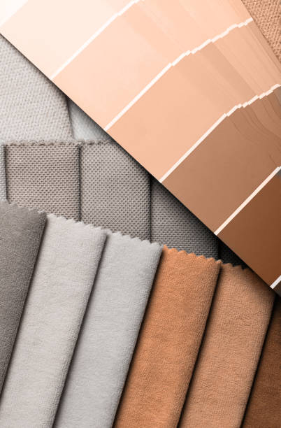 istock a variety of fabrics with a color palette 1844520591