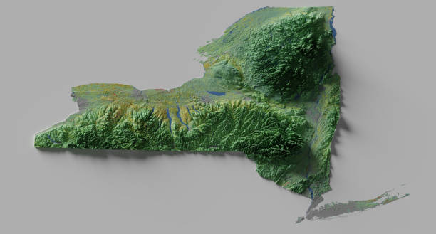 Topography of New York State