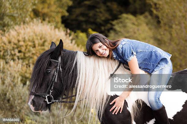 Portrait Of Attractive Young Female Rider Embracing Her Horse Stock Photo - Download Image Now