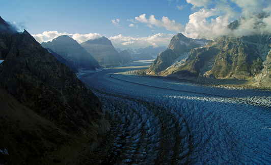 Mount Mckinley Glaciers, Denali National Park, Alaska - United States