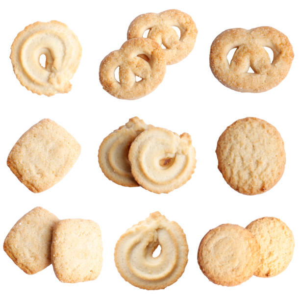 istock A set of cookies isolated on white background 1844607684