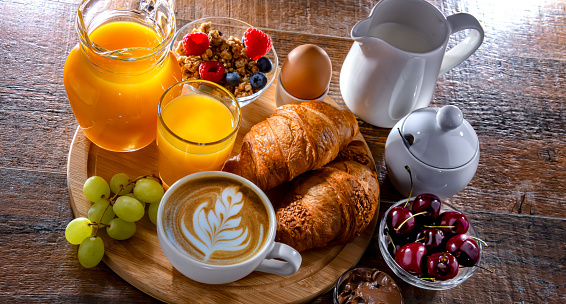 Breakfast Table Still Life. More breakfast and food photos can be found in my portfolio! Please have a look.