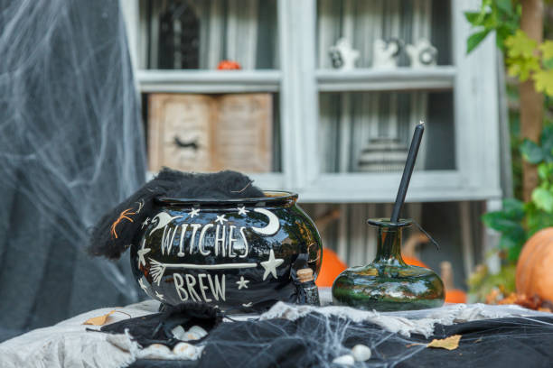 istock Beautiful autumn Halloween location 1844638893
