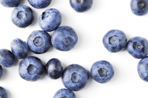 istock resh ripe blueberries isolated on white background 1844731404