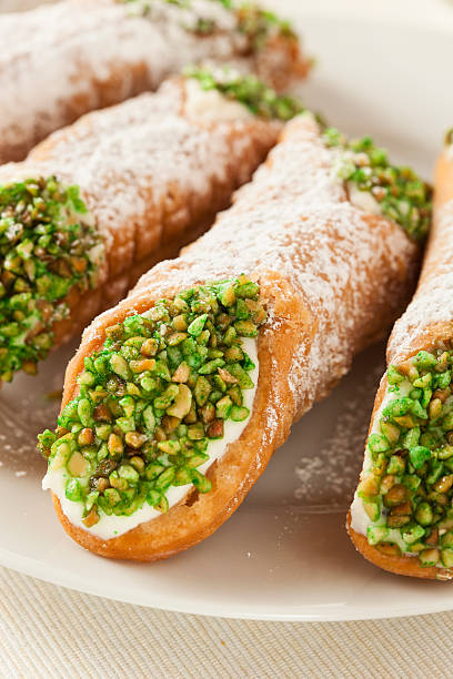 istock Fresh Homemade Traditional Cannoli 184474687