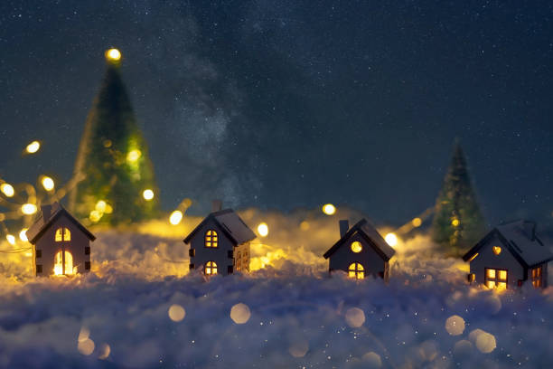 istock Christmas decoration at home. A holiday card 1844753782