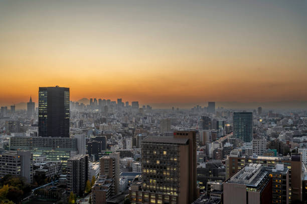 istock Evening  Views from Bunkyo Ward, Tokyo 1844758449