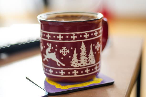 istock Christmas Cup Of Coffee Decoration 1844786500