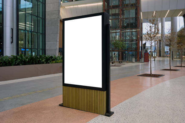 istock Large information display for outdoor advertising 1844839579
