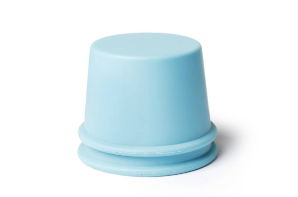 istock silicone mold for baking on a white background. Culinary accessories of the baker. Small baking cups. It is isolated. 1844982746
