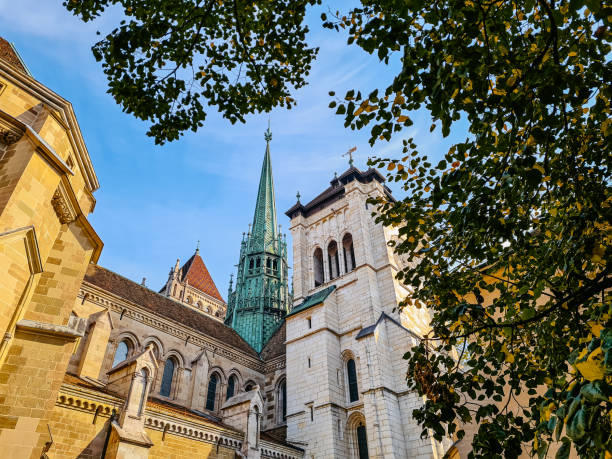 istock Saint Pierre Cathedral In Geneva 1845027137