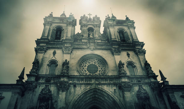 istock Alcobaca Monastery. Portugal. Retro 1845147899